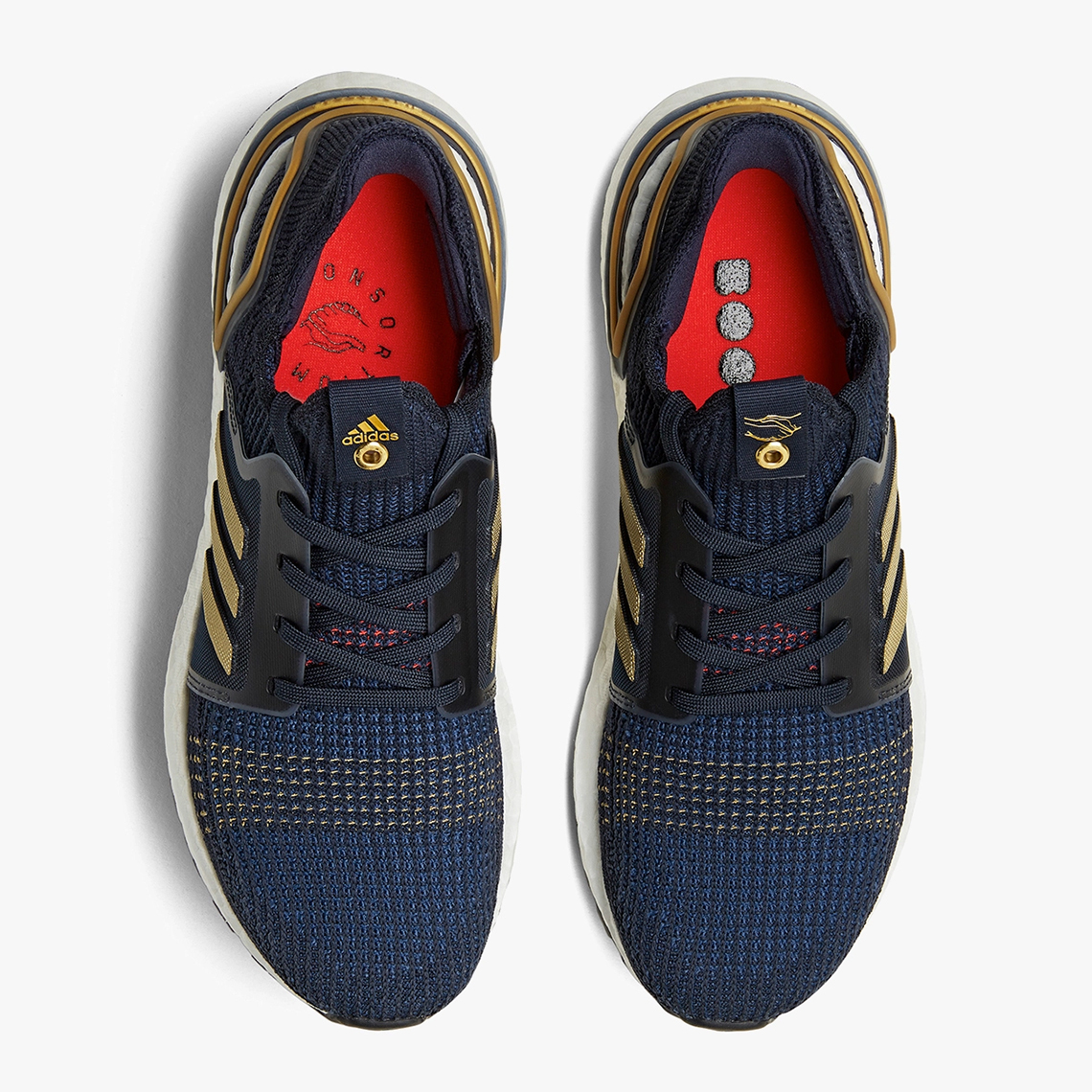 adidas ultra boost blue and yellow