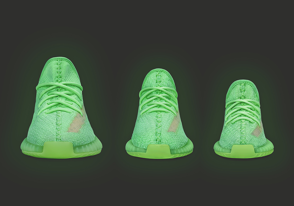 yeezy glow in the dark store list