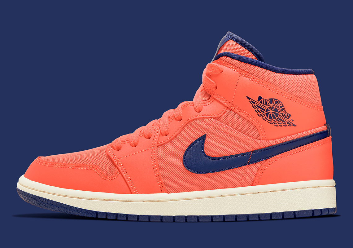 womens jordan 1 orange