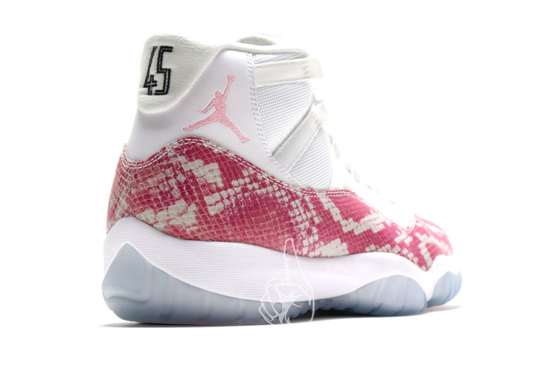 Air Jordan 11 Pink Snakeskin Pe 2