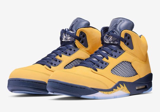 Up Close With The Michigan-Inspired Air Jordan 5 “Inspire”