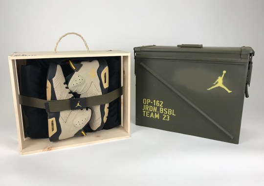 Jordan MLB Athletes Receive Military-Themed Air Jordan 6 PE Packs
