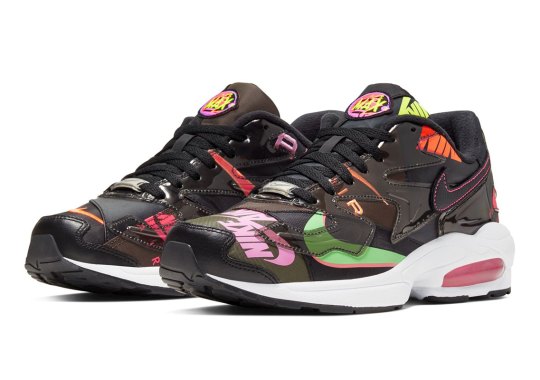 The atmos x Nike Air Max 2 Light Appears In Alternate Black Colorway