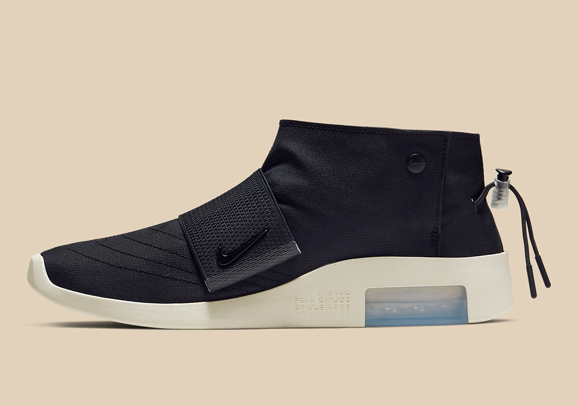 Nike Air Fear of God Moc Black Beige 