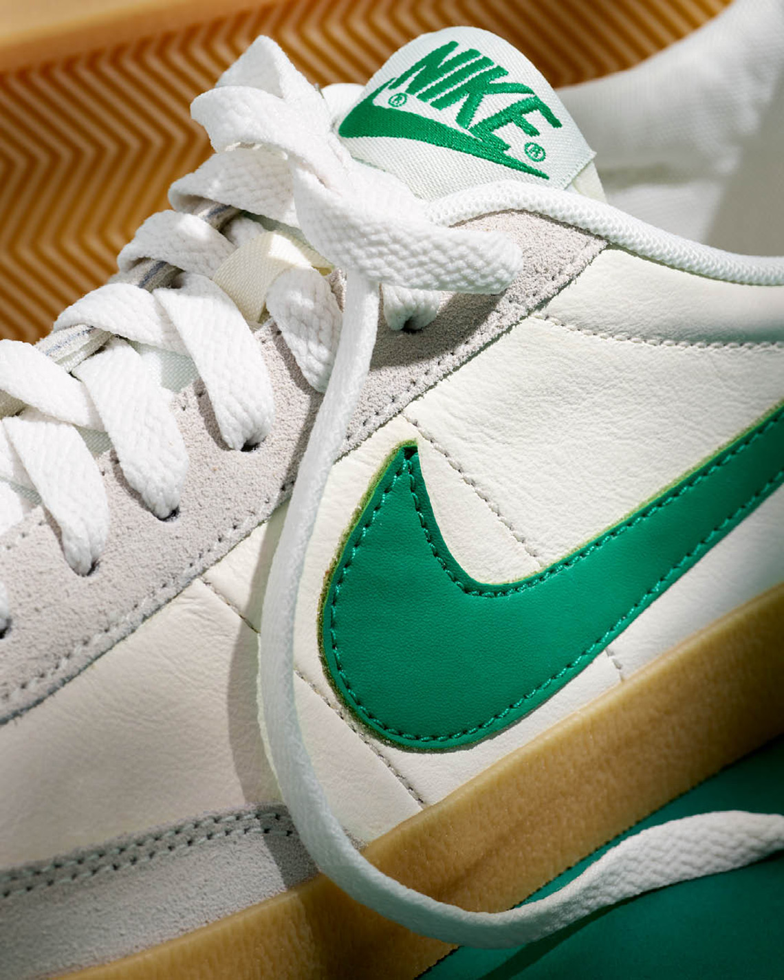 Piñón Arriba Anoi J.Crew Nike Killshot White Green - Buy Now | SneakerNews.com