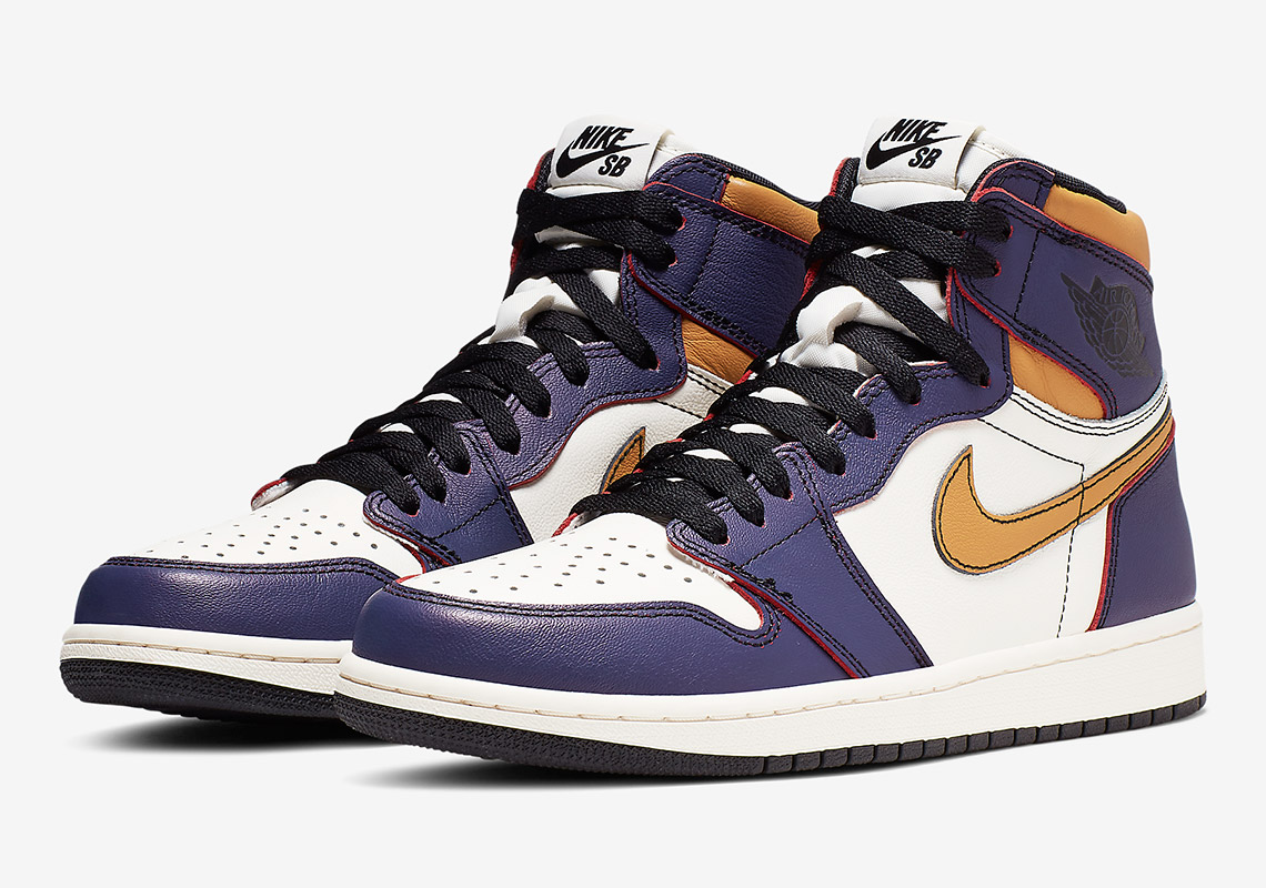 jordan 1 sb lakers store list