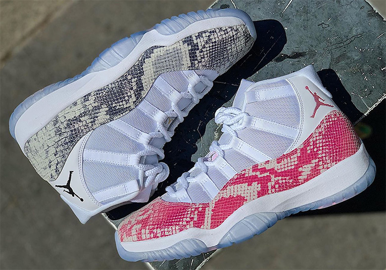 concord 11 low snakeskin