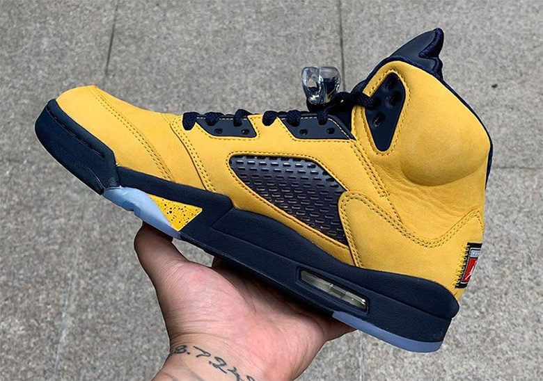 jordan 5 michigan outfit