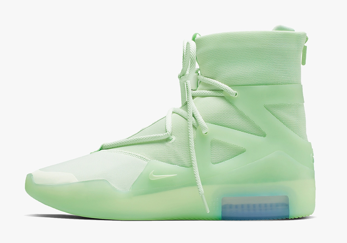 Nike Air Fear Of God 1 Frosted Spruce Green AR4237-300 | SneakerNews.com