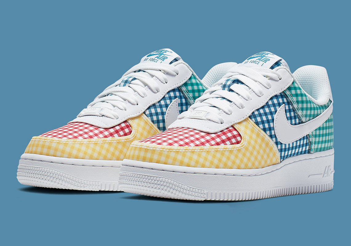 air force 1 gingham pack