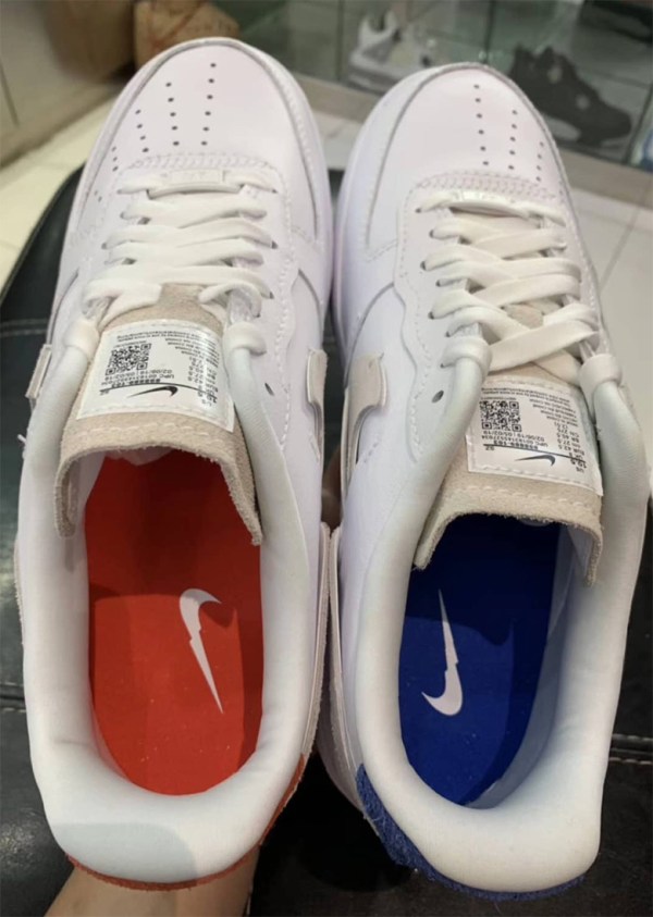 inside out air force ones
