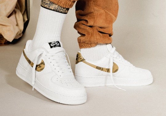 Nike Air Force 1 Python Snake AO1635-100 Release Date | SneakerNews.com