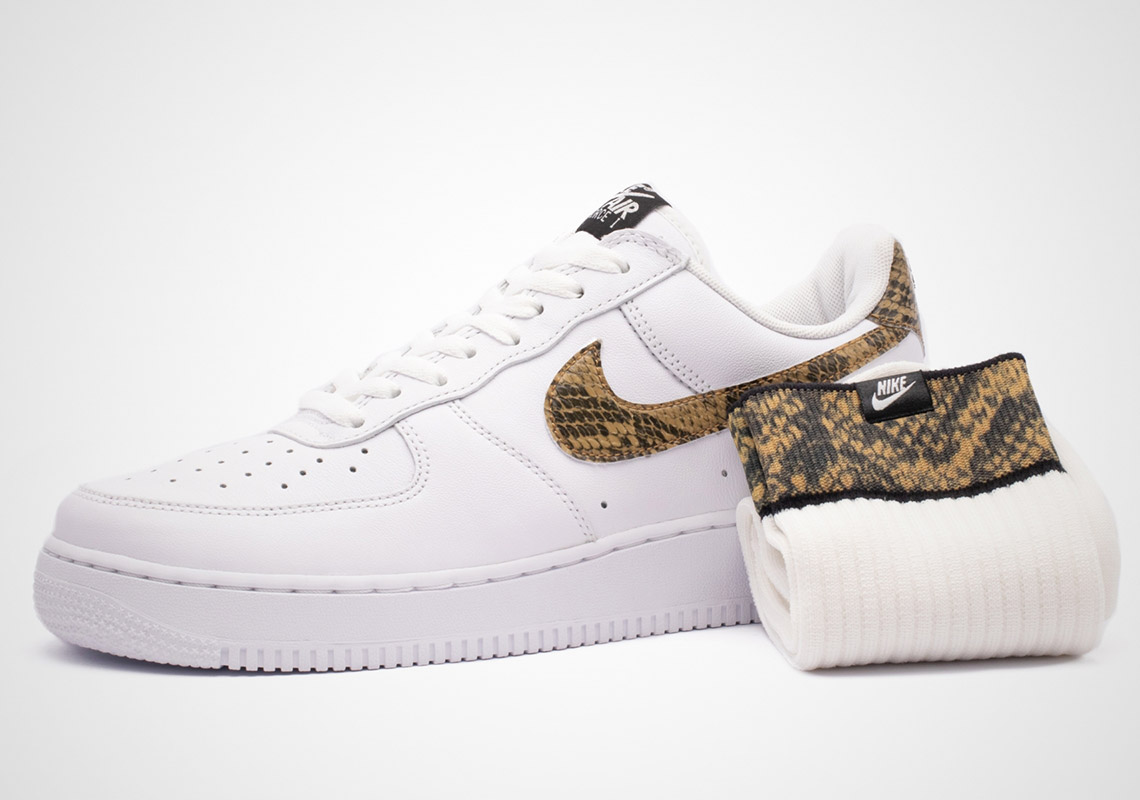 Nike Air Force 1 Python Snake Release 