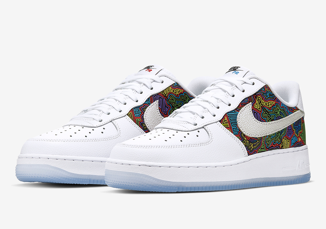 Nike Air Force 1 Low Puerto Rico CJ1620-100 Release Info 