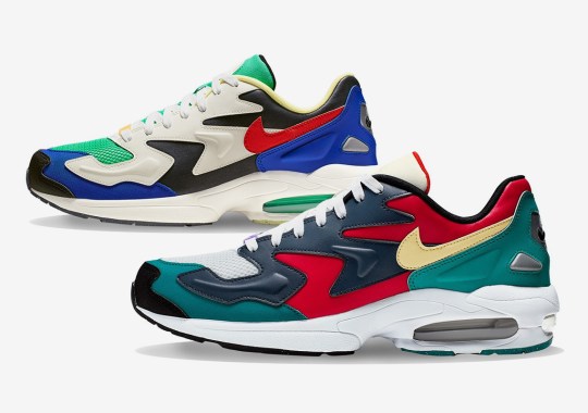 The Nike Air Max 2 Light SP Arrives Soon In Two Colorful Takes