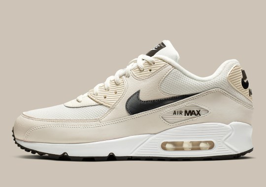 Nike Air Max 90 “Essential Ivory” Features Lightly Textured Swooshes