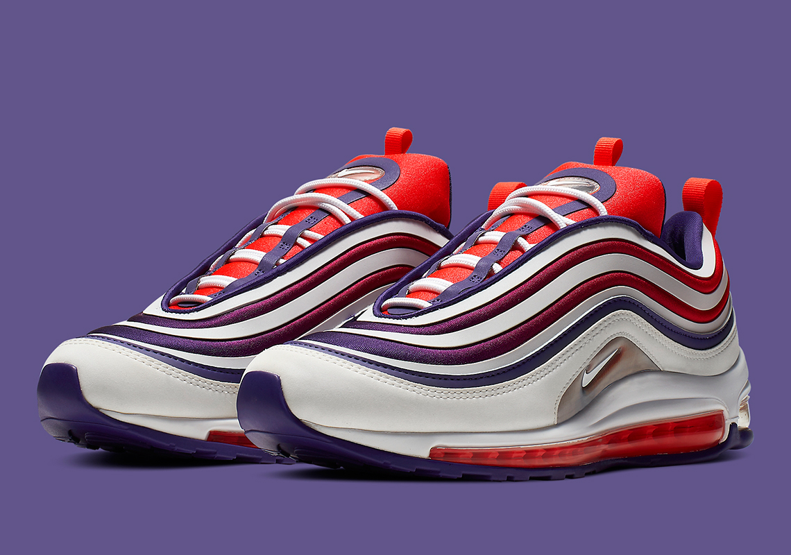 The Nike Air Max 97 Ultra Appears In Infrared And Court Purple