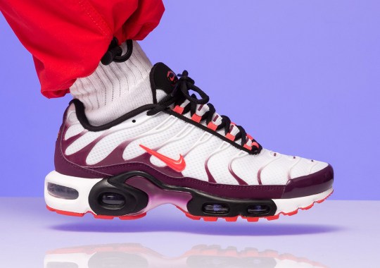 Nike Adds A Sultry Bordeaux To The Air Max Plus