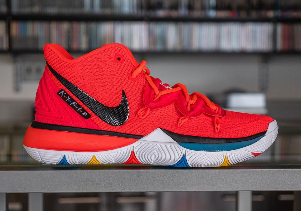 Nike Kyrie 5 Friends All Red Sample 