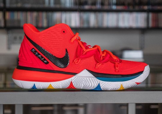 Nike Created An Alternate Kyrie 5 “Friends” In Red