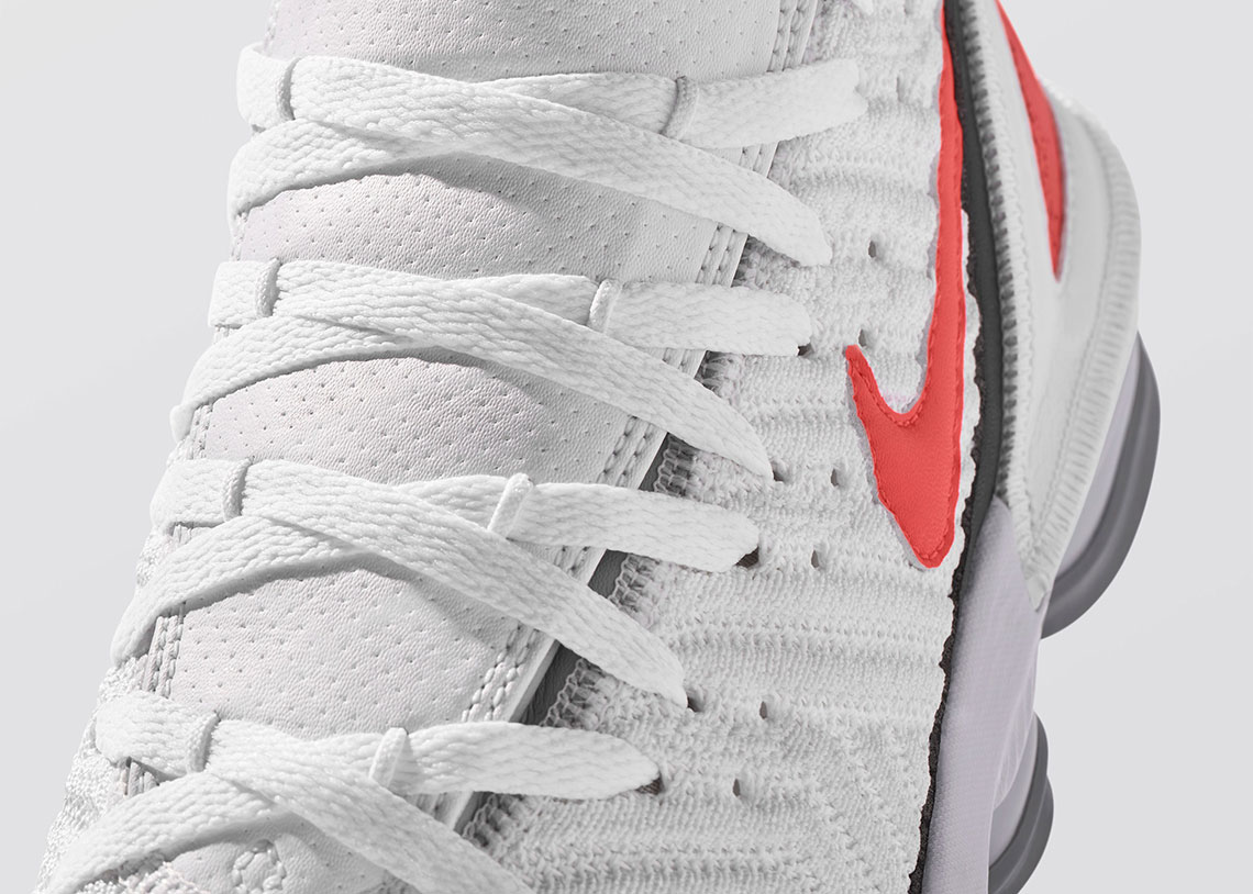 Nike Lebron 16 Hot Lava White Release Date 1