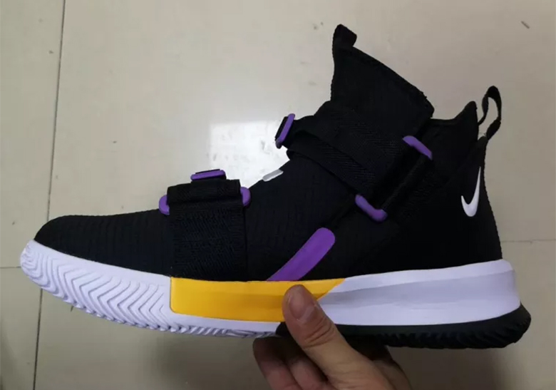 Nike LeBron Soldier 13 Appears In Lakers Colors