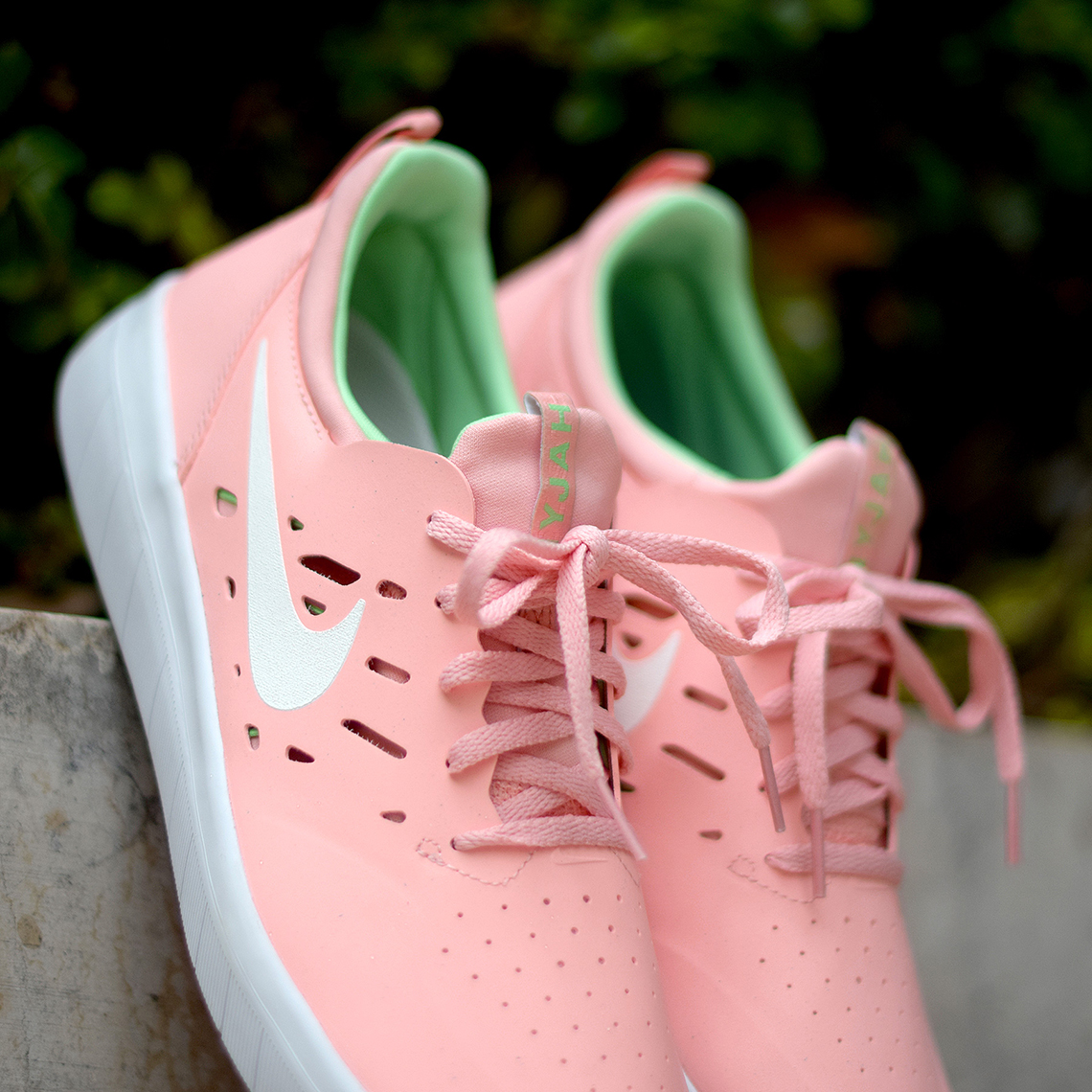 nyjah huston shoes pink