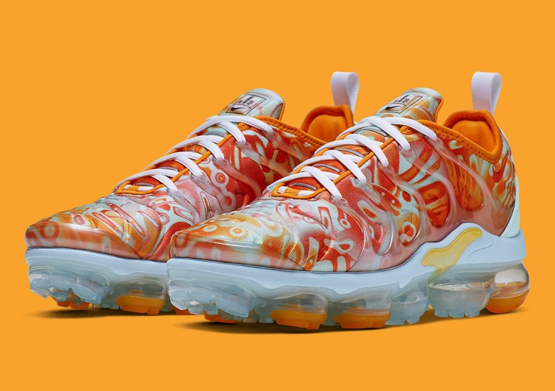 Wmns air vapormax plus 'orange dip dye' Clearance