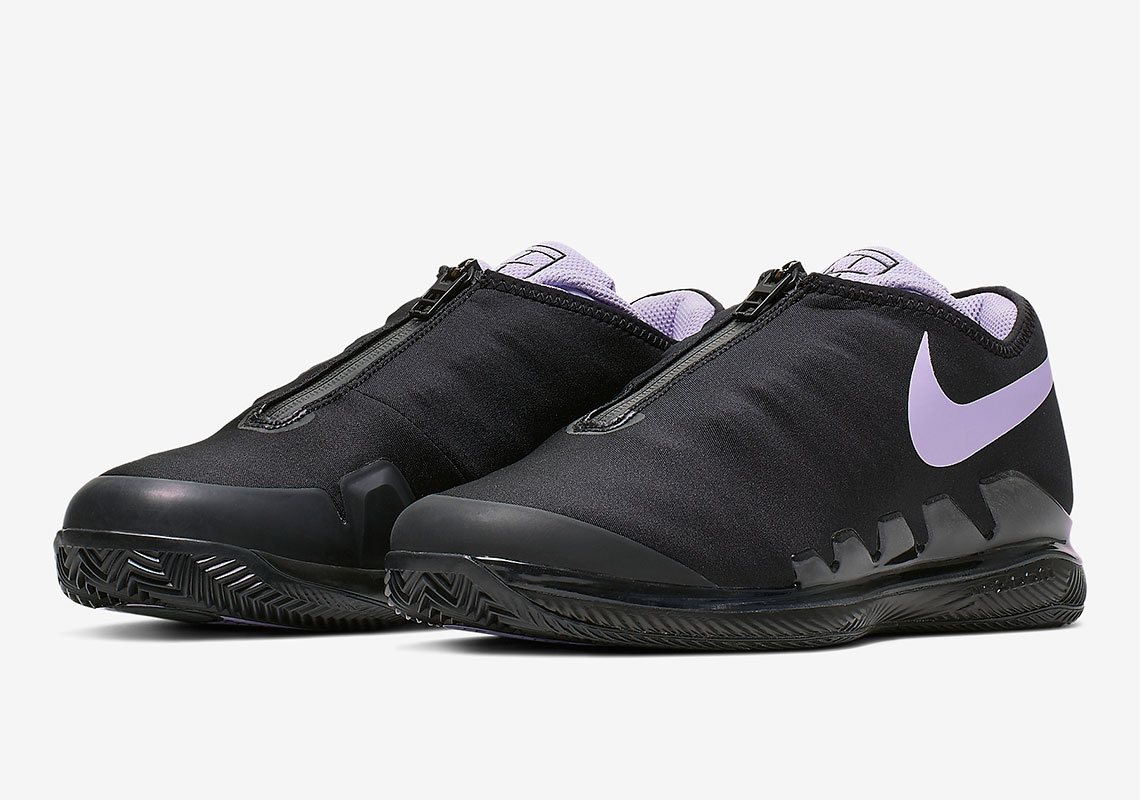 Nike Zoom Vapor X Glove Black Purple Bq9663 001 5
