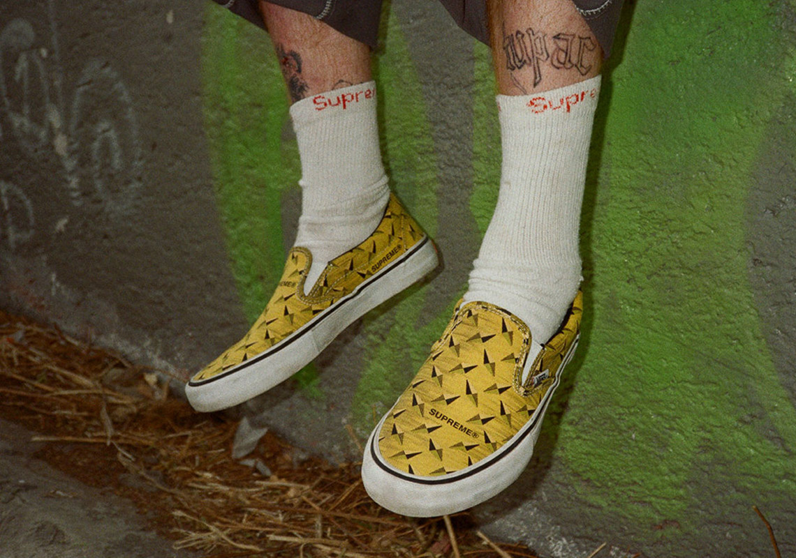 Supreme Vans Sk8 Hi Slip On SS19 Release Date + Info | SneakerNews.com