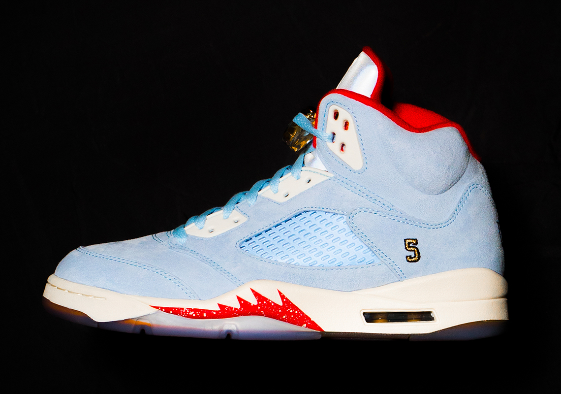 trophy room jordan 5 red