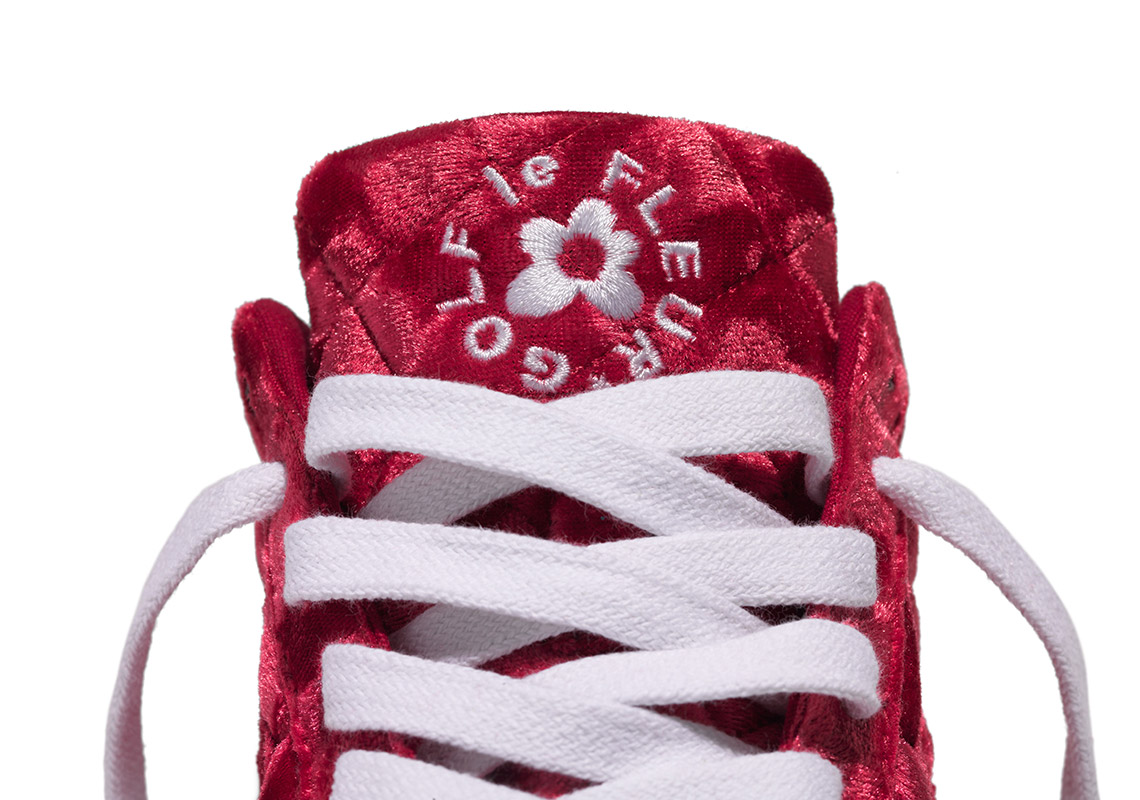 Converse hot sale quilted velvet