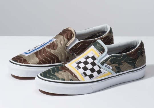 Vans Experiments With More Patchwork Styles With This Camo Slip-On