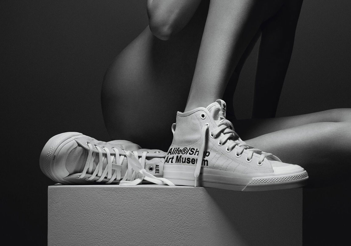 ALIFE And adidas Stock Their Imaginary Gift Shop With The Nizza Hi "Artist Proof"