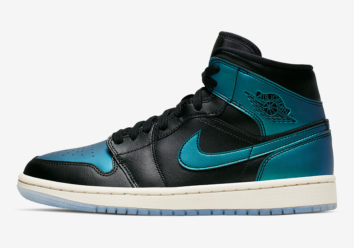 Air Jordan 1 Mid Iridescent BQ6472-009 WMNS Release Info | SneakerNews.com