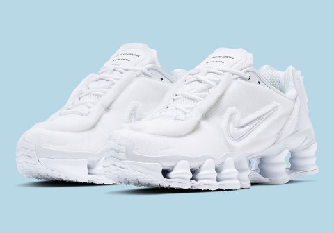 COMME des GARCONS Nike Shox TL CJ0546-100 Official Images | SneakerNews.com