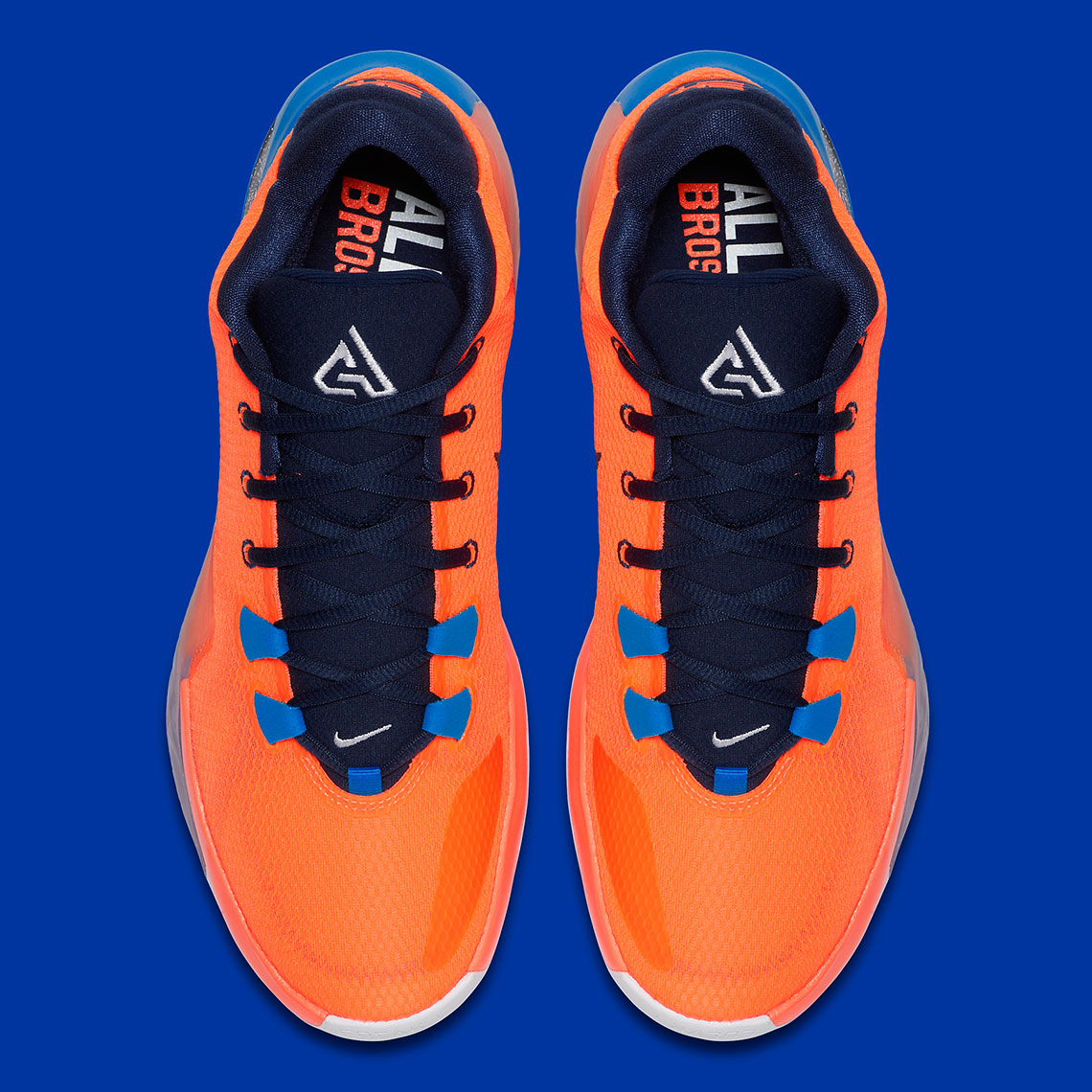 orange giannis shoes