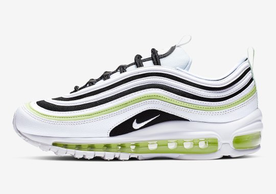 This Simple Women’s Nike Air Max 97 Features Moss Green Trim