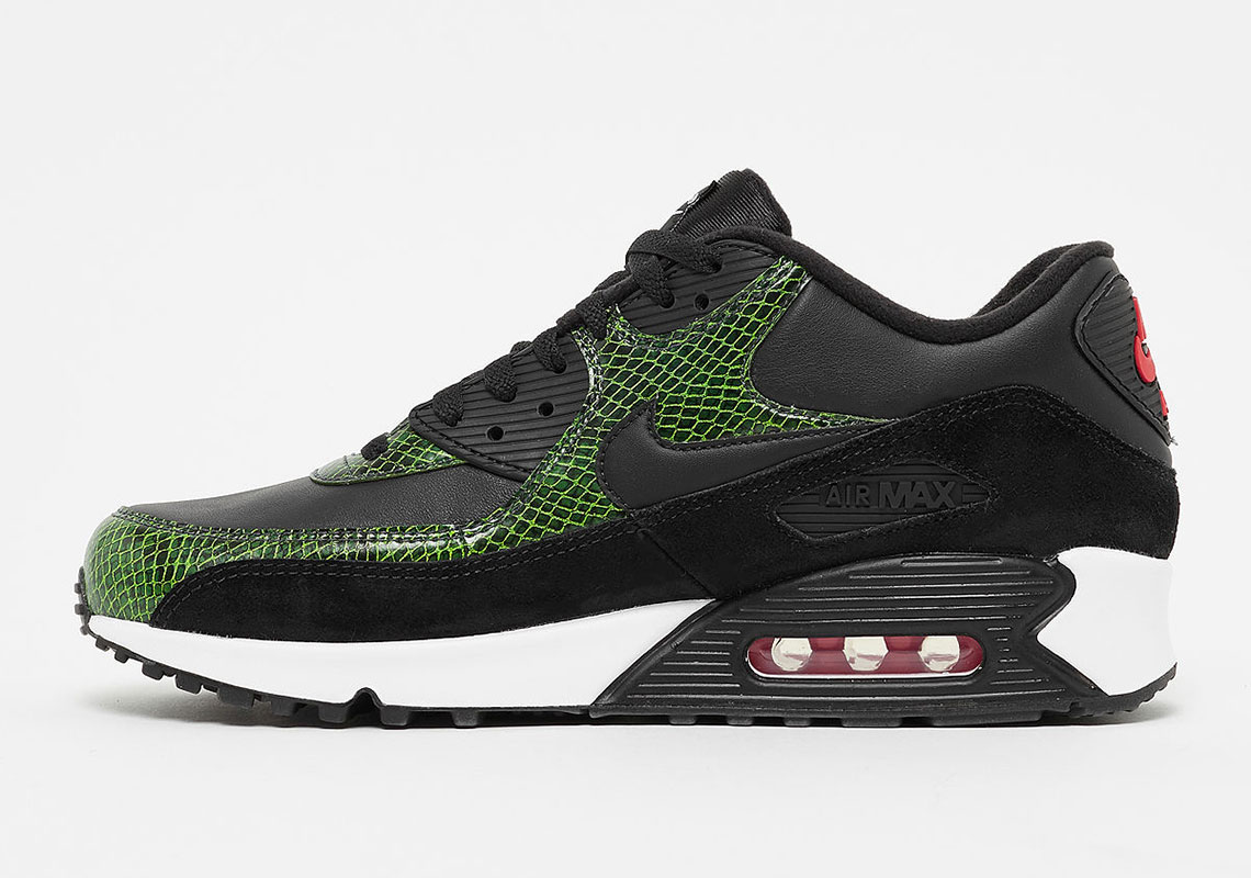 green python air max 90