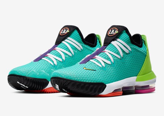 This Nike LeBron 16 Low “Hyper Jade” Is A Tribute To Air Max History