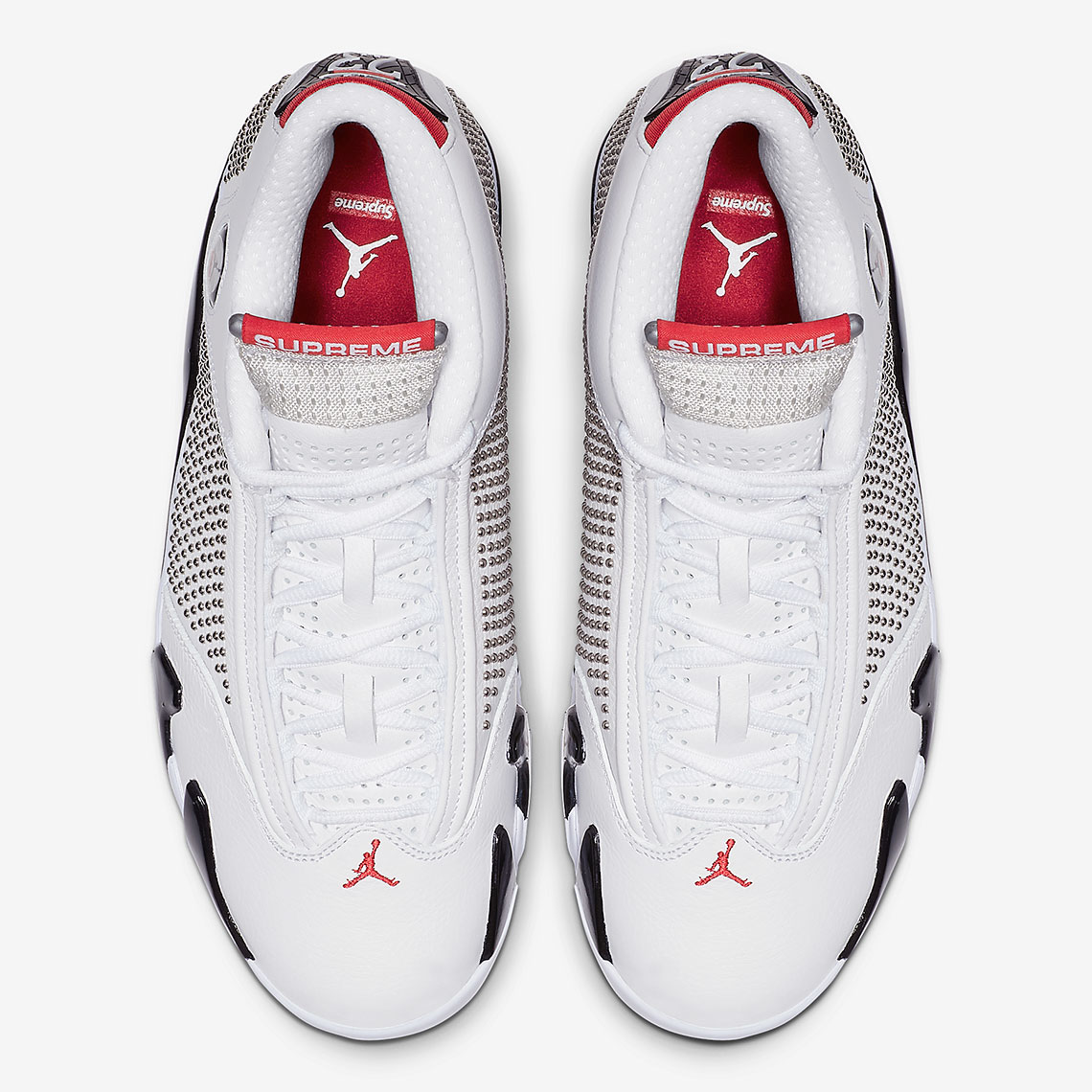 Supreme x Air Jordan 14 Retro 'White