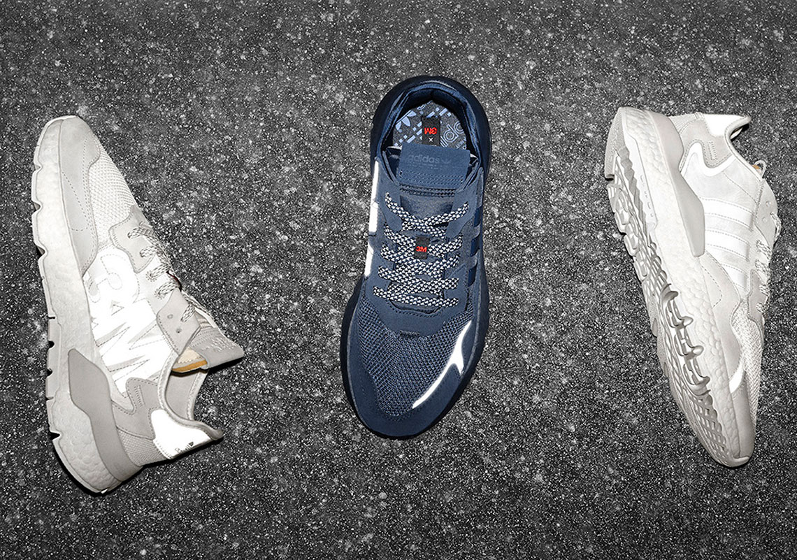 Adidas Nite Jogger Grey Navy Release Info 0