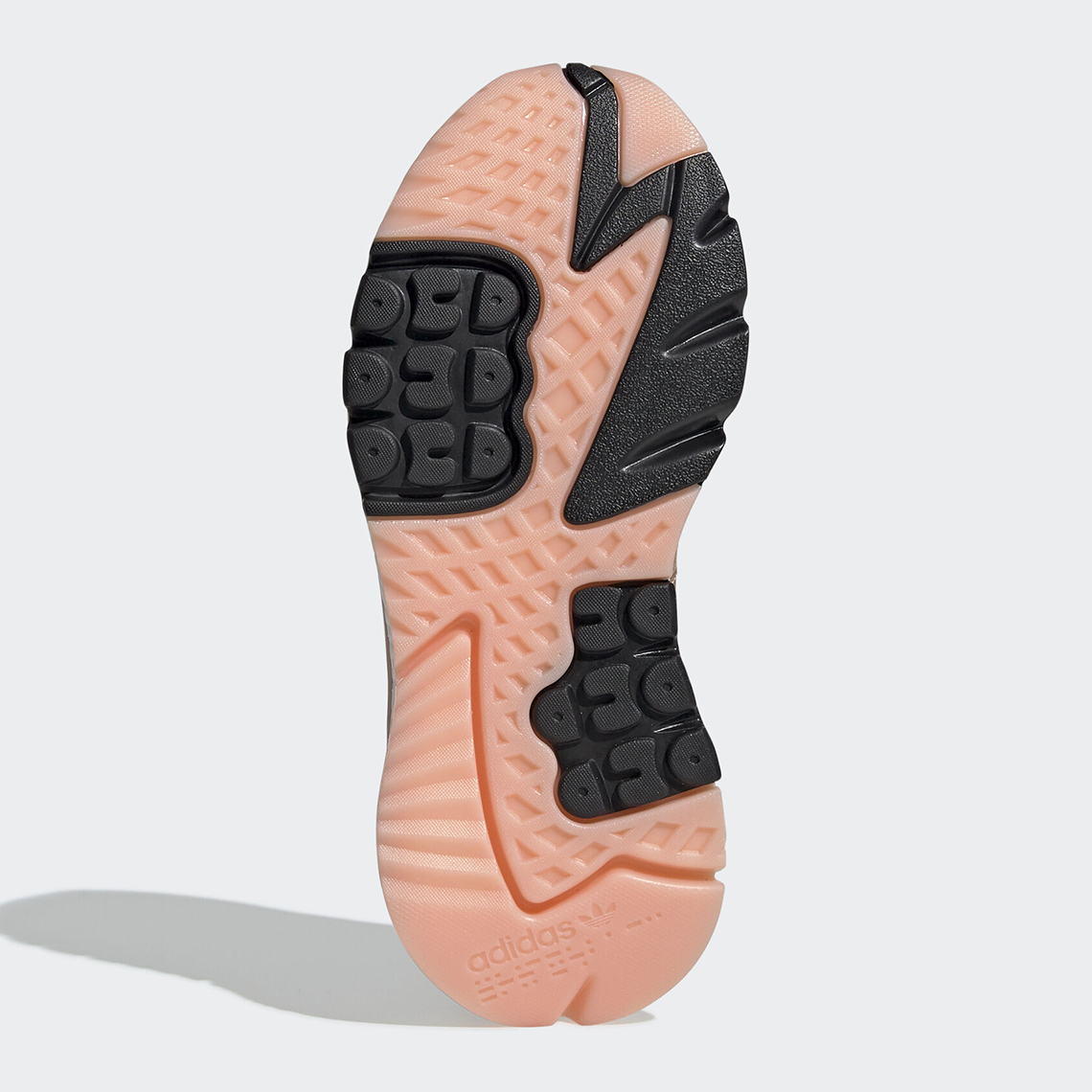 adidas originals nite jogger trainer in rose gold