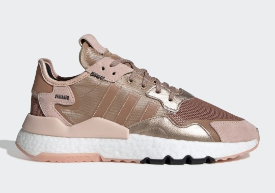 Rose Gold Accents Appear On The adidas Nite Jogger