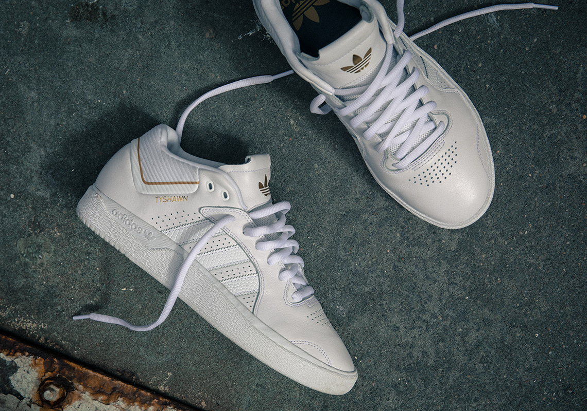 Adidas Skateboarding Tyshawn Triple White 1