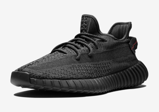 The adidas replica yeezy Boost 350 v2 “Black” Is Releasing Tomorrow