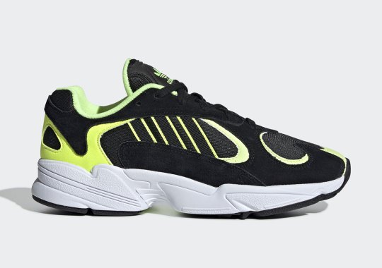 The adidas Yung-1 Gets A Sport Black And Neon Colorway