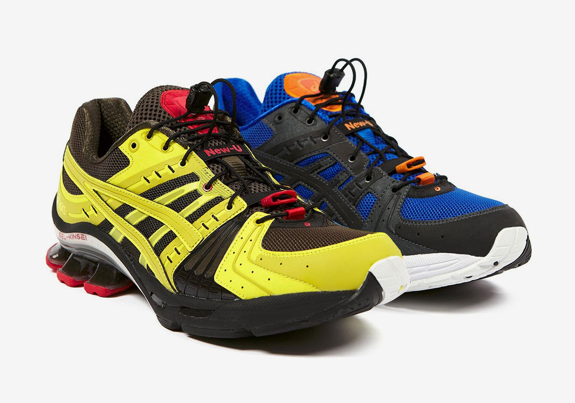 Appoint Fifth Coalescence AFFIX WORKS ASICS GEL Kinsei Yellow Blue Release Date | SneakerNews.com
