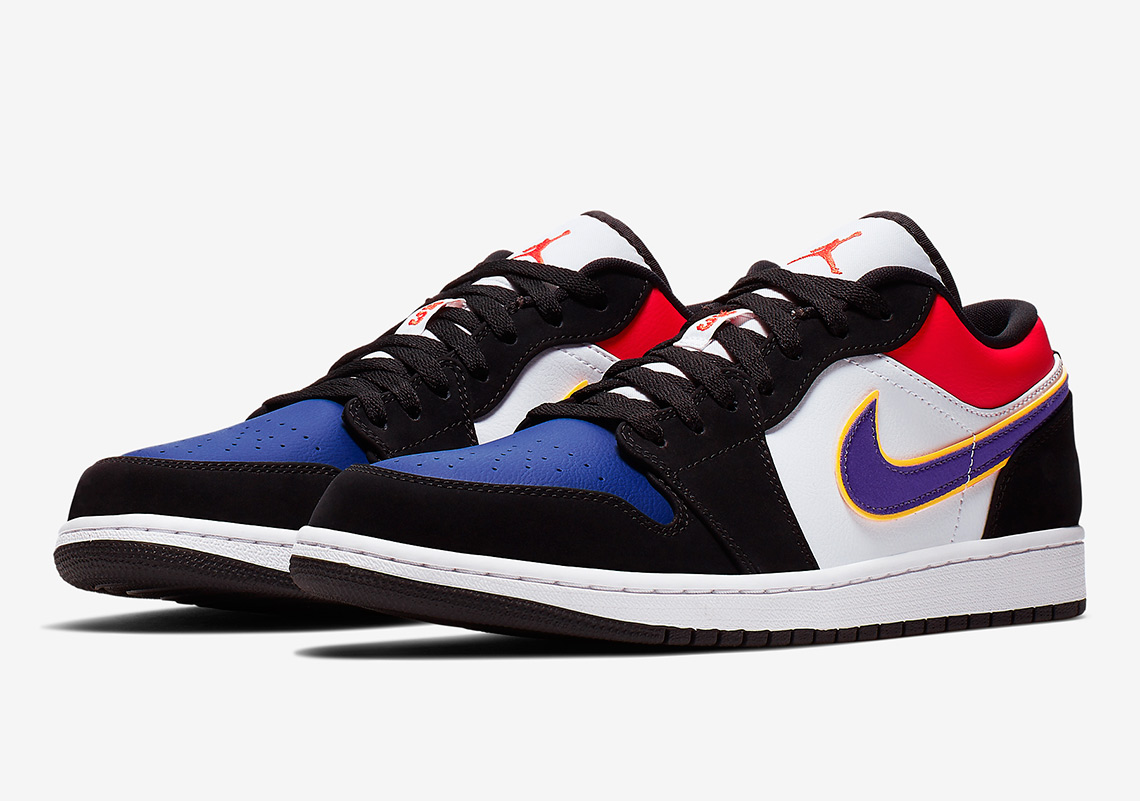 jordan 1 low lakers top 3 footlocker