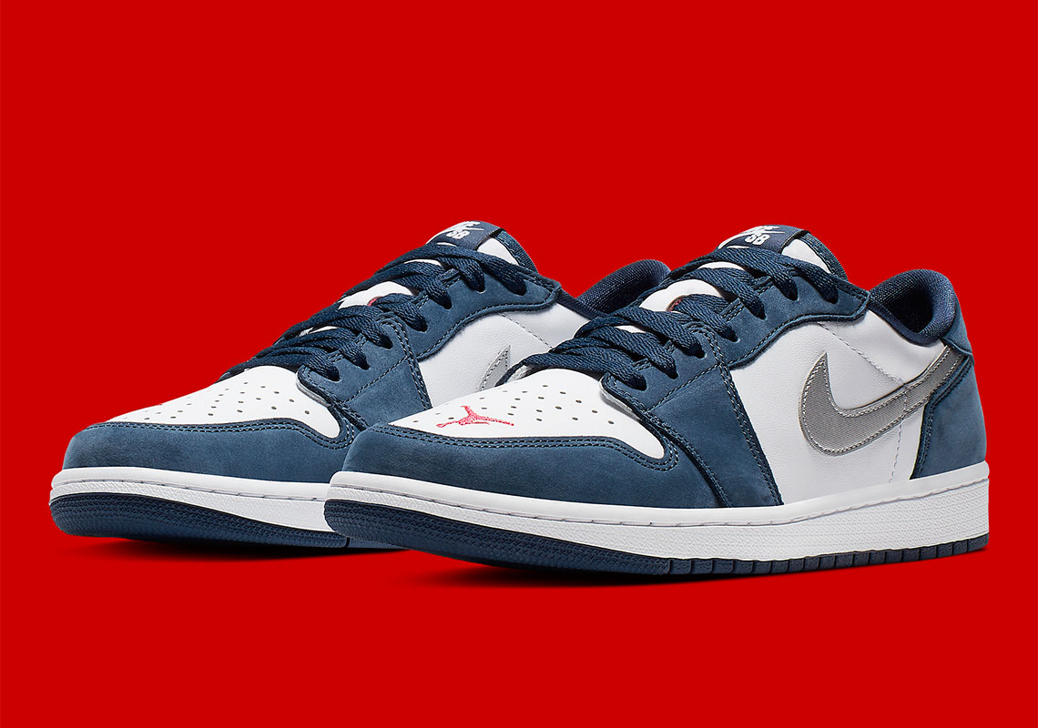 nike air jordan 1 low sb midnight navy